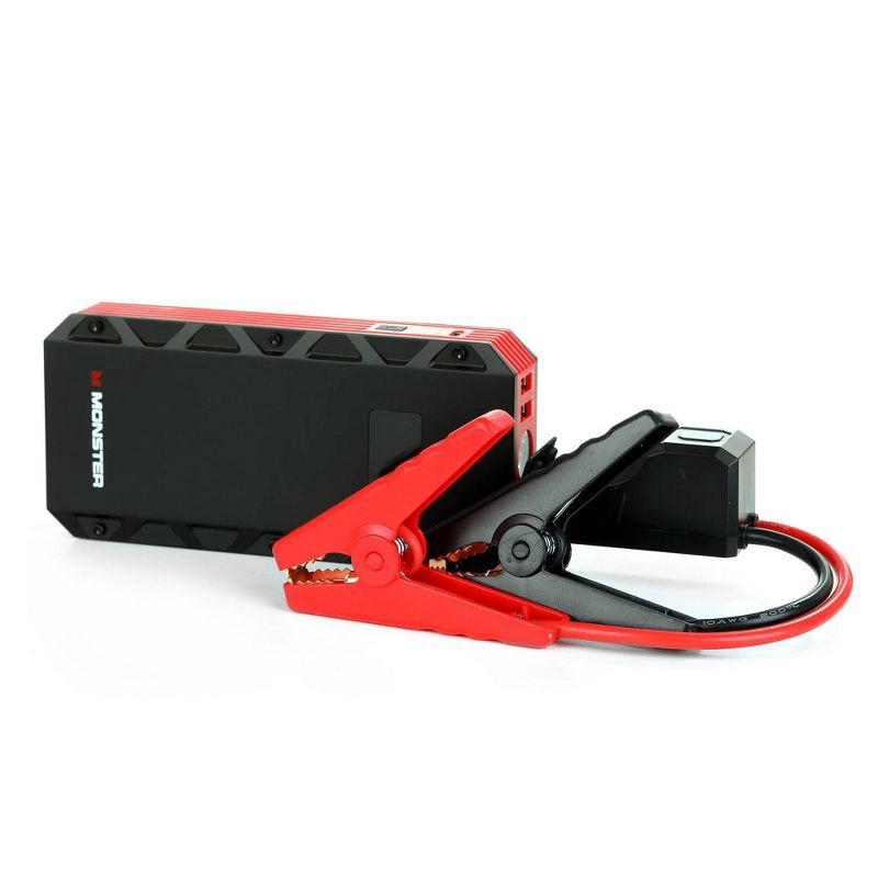 slide 7 of 14, Monster 8000MAH Portable Jump Starter Power Bank and Flashlight, 1 ct