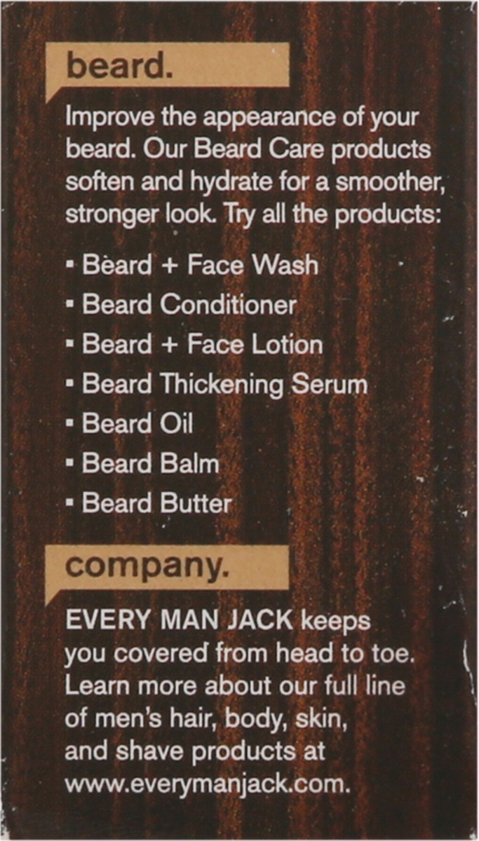 slide 4 of 9, Every Man Jack Sandalwood Grooming Beard Balm for Men, Naturally Derived, 2 oz, 2 oz