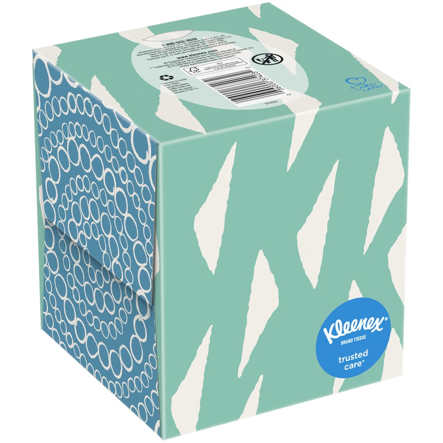 slide 2 of 2, Kleenex White Tissues, 80 ct