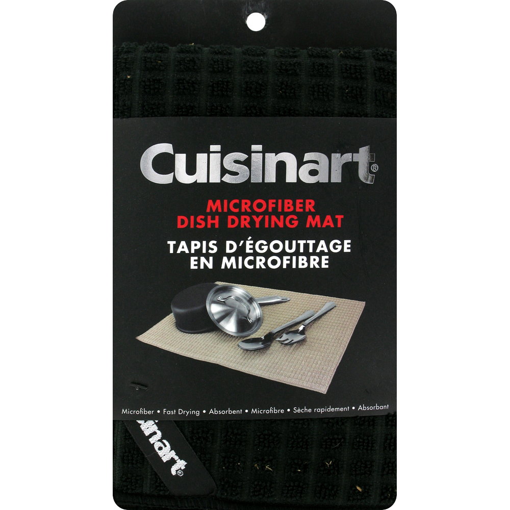 slide 1 of 1, Cuisinart Drying Mat - Black, 1 ct