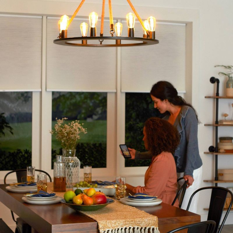 slide 6 of 10, Philips LED 40W Clear ST19 Soft White: Dimmable, 400 Lumens, E26 Base, Energy Star Certified, 2-Pack, 1 ct