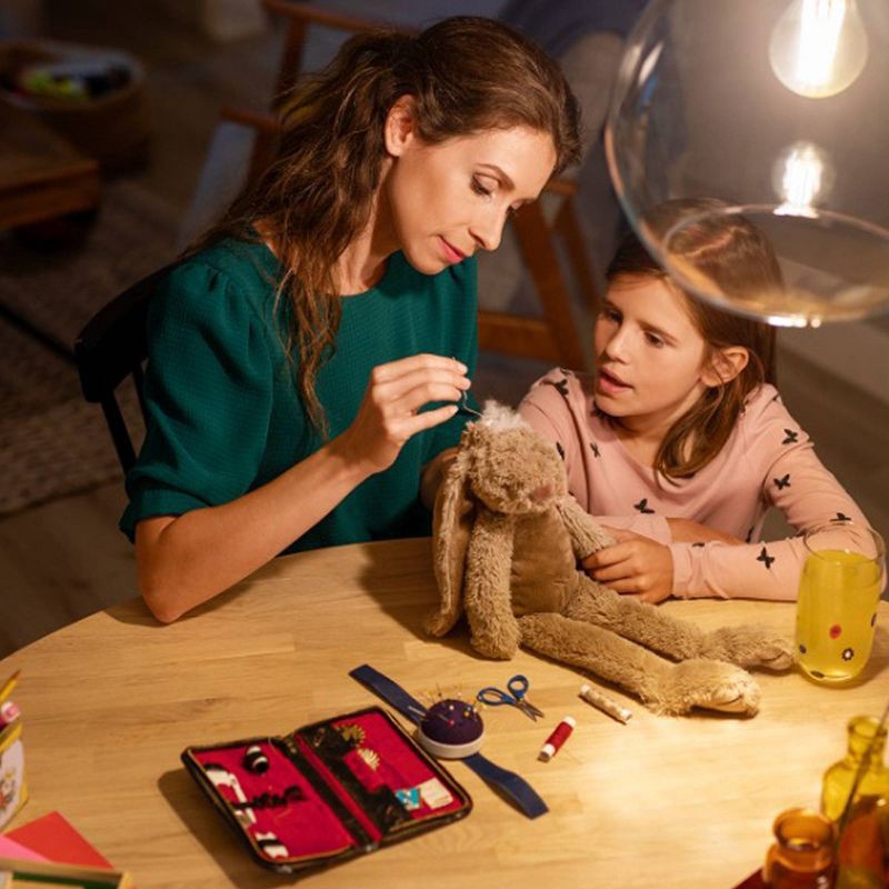 slide 8 of 10, Philips LED 40W Clear ST19 Soft White: Dimmable, 400 Lumens, E26 Base, Energy Star Certified, 2-Pack, 1 ct