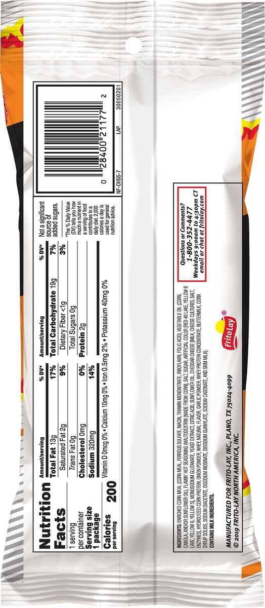 slide 2 of 3, Cheetos Flamin Hot Asteroids Flavor Shots 1.25 oz, 1.25 oz