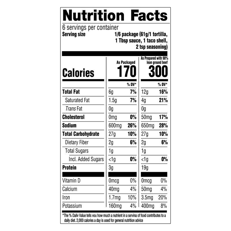 slide 2 of 9, Taco Bell Crunchy & Soft Taco Kit - 12.9oz, 12.9 oz