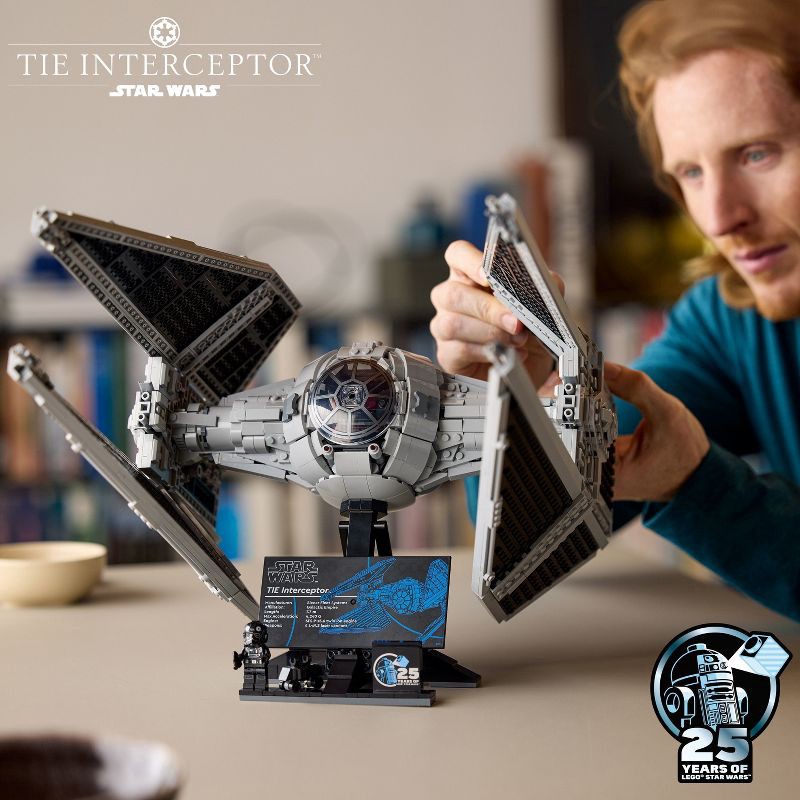 slide 6 of 6, LEGO Star Wars Ultimate Collector Series TIE Interceptor Model Set 75382, 1 ct