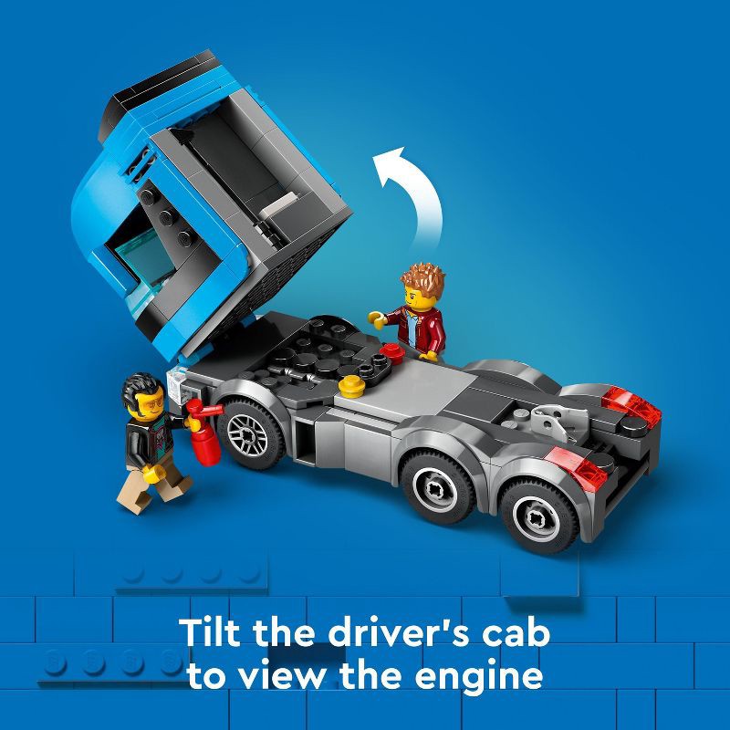 slide 2 of 3, LEGO City Car Transporter Truck with Sports Cars 60408, 1 ct