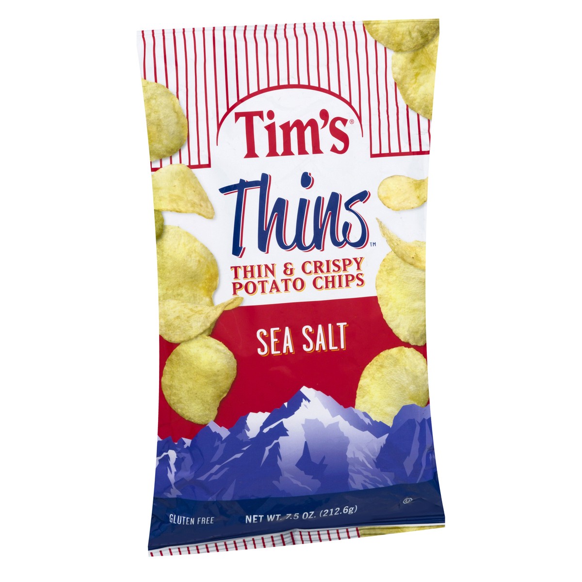 slide 8 of 13, Tims Thins Thin & Crispy Sea Salt Potato Chips 7.5 oz, 7.5 oz