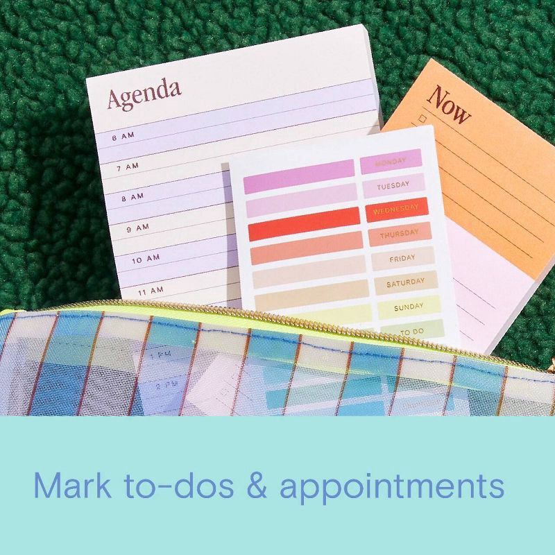 slide 4 of 13, Noted by Post-it Colorful Stickers for Journals, Planners & Calendars - 96ct, 96 ct