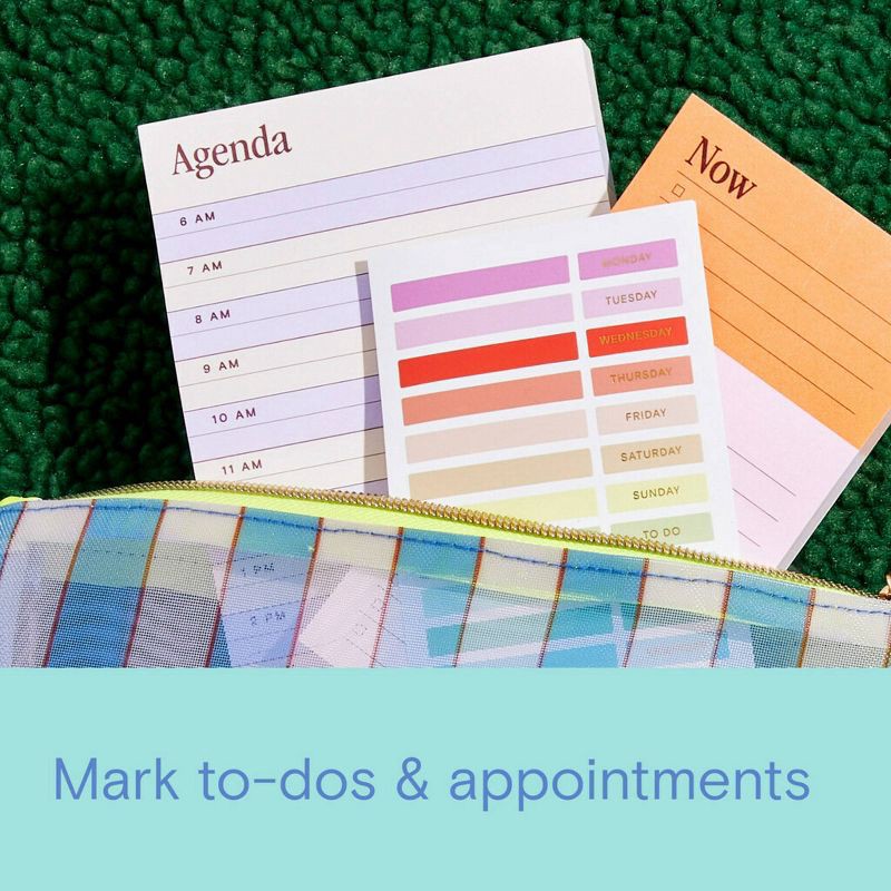 slide 12 of 13, Noted by Post-it Colorful Stickers for Journals, Planners & Calendars - 96ct, 96 ct