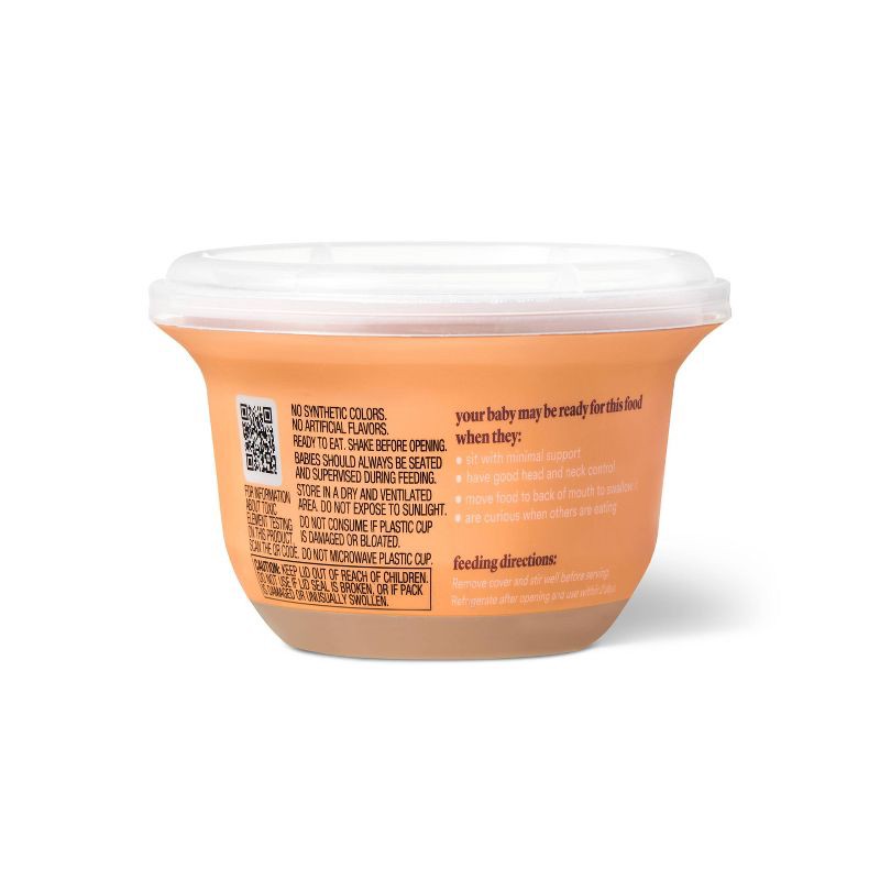slide 4 of 5, Baby Food Tub - Sweet Potato - 4oz - Good & Gather™, 4 oz