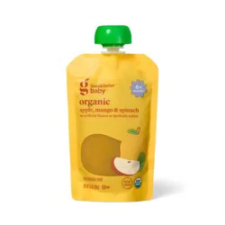 Apple Mango Spinach Baby Pouch - Yellow - 3.5oz - Good & Gather™