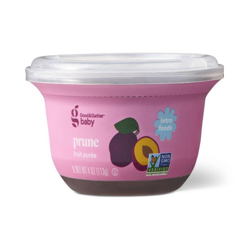 slide 1 of 5, Baby Food Tub - Prune - 4oz - Good & Gather™, 4 oz