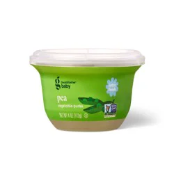Baby Food Tub - Peas - 4oz - Good & Gather™: Kosher, Non-GMO, Pureed, Stage 1, 6+ Months, Ready-to-Eat Cup