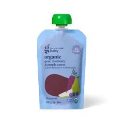 Pear Blueberry Purple Carrot Pouch - Berry Purple - 3.5oz - Good & Gather™