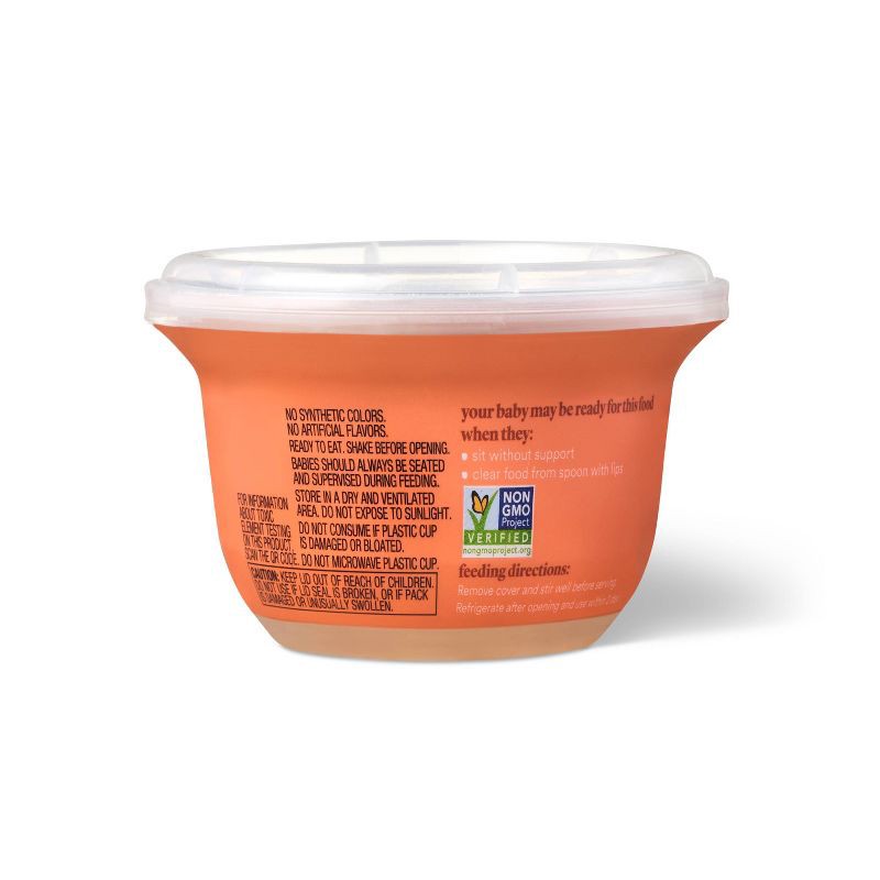 slide 4 of 5, Baby Food Tub - Banana Peach Apricot - 4oz - Good & Gather™, 4 oz