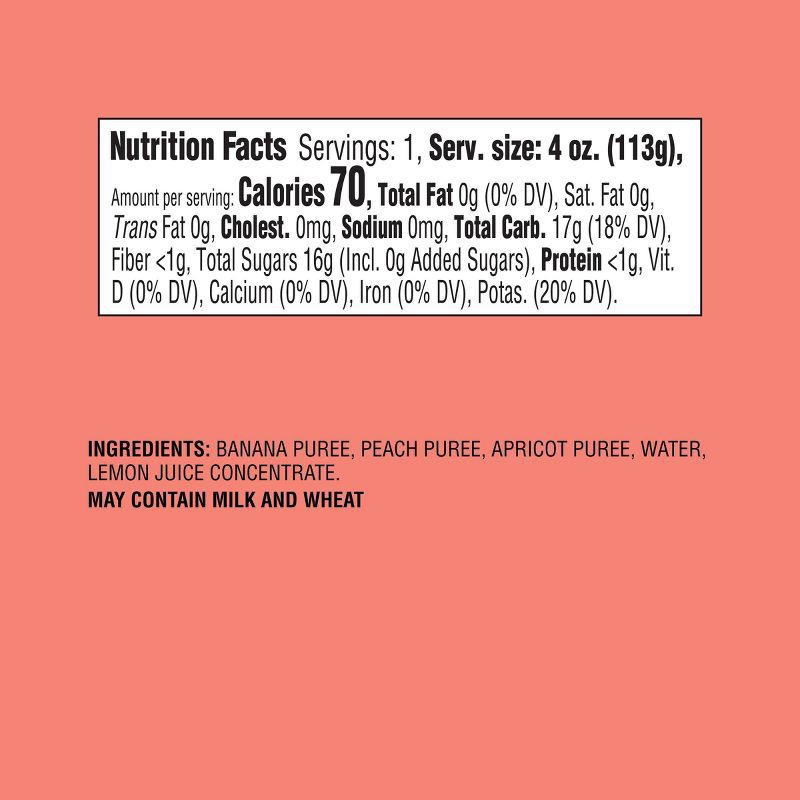 slide 5 of 5, Baby Food Tub - Banana Peach Apricot - 4oz - Good & Gather™, 4 oz