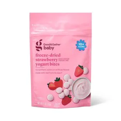 Freeze-Dried Yogurt Baby Bites - Strawberry - 1oz - Good & Gather™