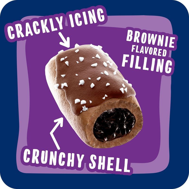 slide 4 of 10, Pop-Tarts Crunchy Poppers Frosted Brownie Crunch - 10ct / 10oz, 10 ct; 10 oz