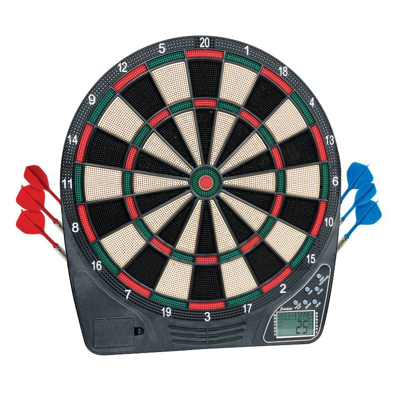slide 1 of 7, Franklin Sports Electronic Soft Tip Dartboard, 1 ct