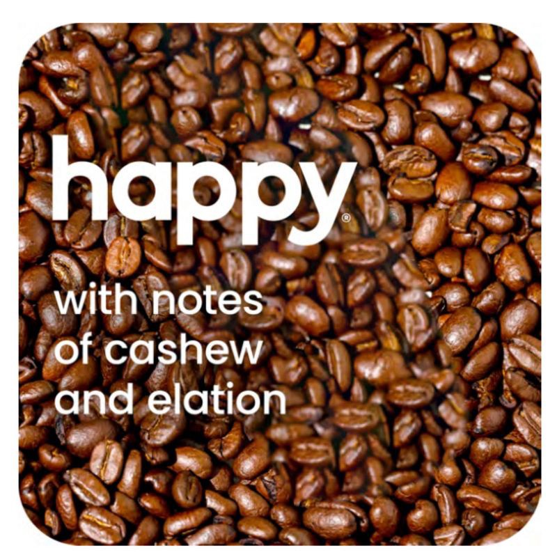 slide 3 of 7, Happy Light Roast Ground Coffee - 12oz, 12 oz