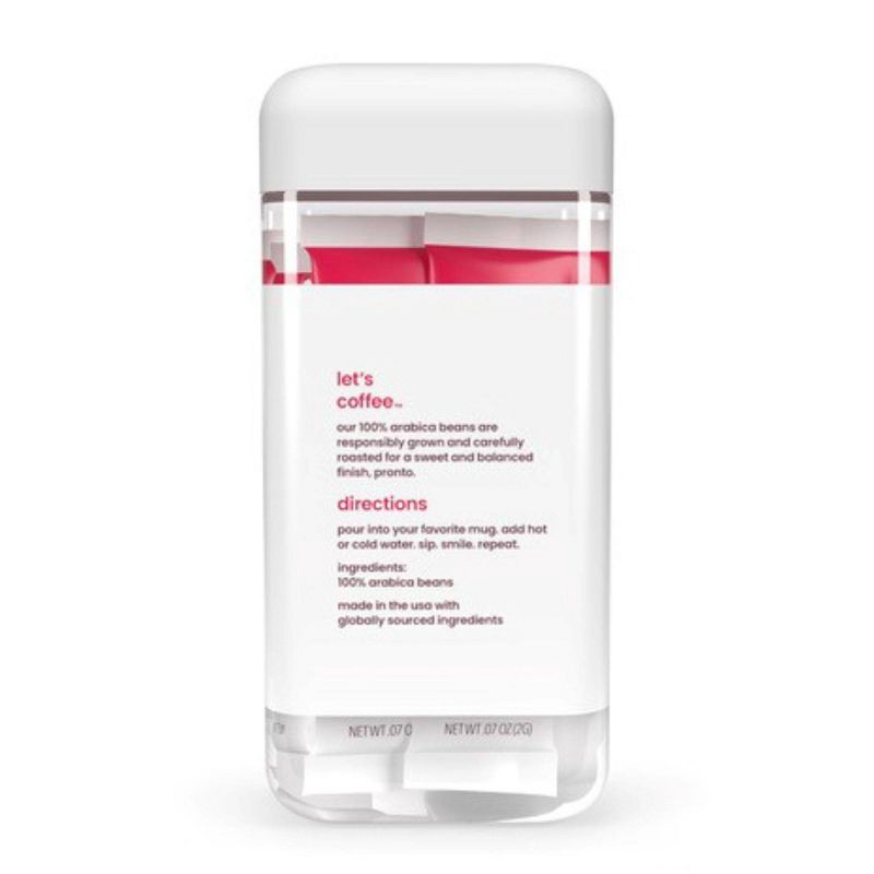 slide 2 of 3, Happy Medium Roast Instant Coffee - 8ct, 8 ct