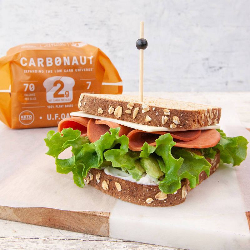 slide 6 of 6, Carbonaut Oat Bread - 19oz, 19 oz