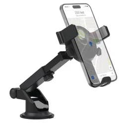 Energizer Car Accessory Dash and Window Extendable Mount: Automotive Electronics, iPhone Holder, Black, 1-Year Warranty