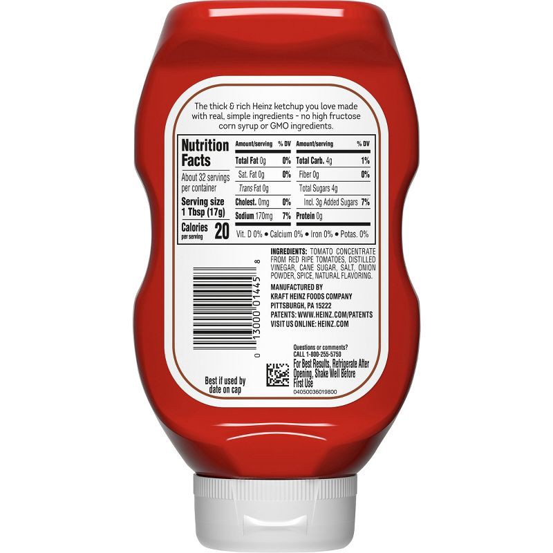 slide 10 of 10, Heinz Simply Ketchup - 19oz, 19 oz