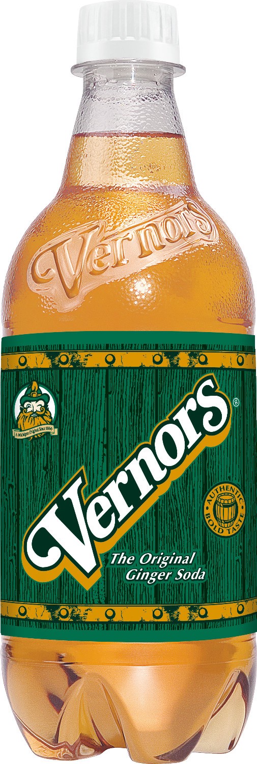 slide 1 of 4, Vernors Ginger Soda, 20 fl oz bottle, 20 fl oz