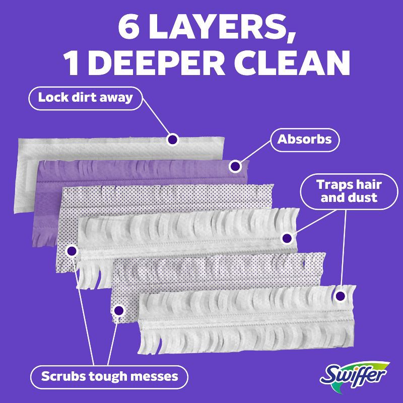 slide 5 of 12, Swiffer PowerMop Refill Pads - 8ct, 8 ct