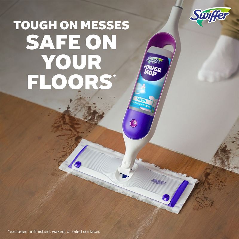 slide 8 of 12, Swiffer PowerMop Refill Pads - 8ct, 8 ct