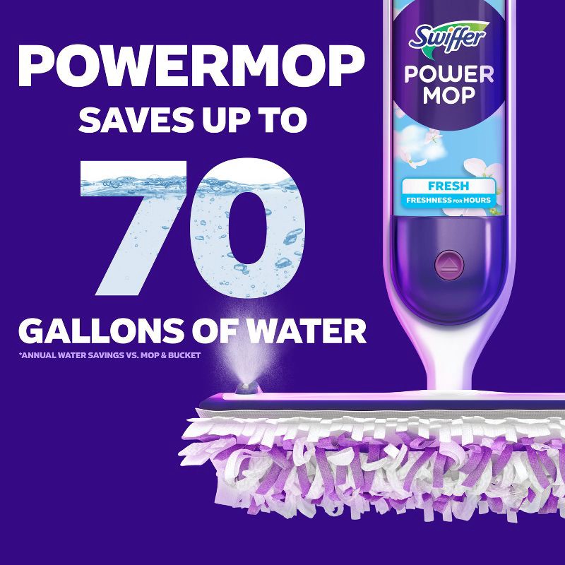 slide 11 of 11, Swiffer PowerMop Mops & Brooms - 4ct, 4 ct