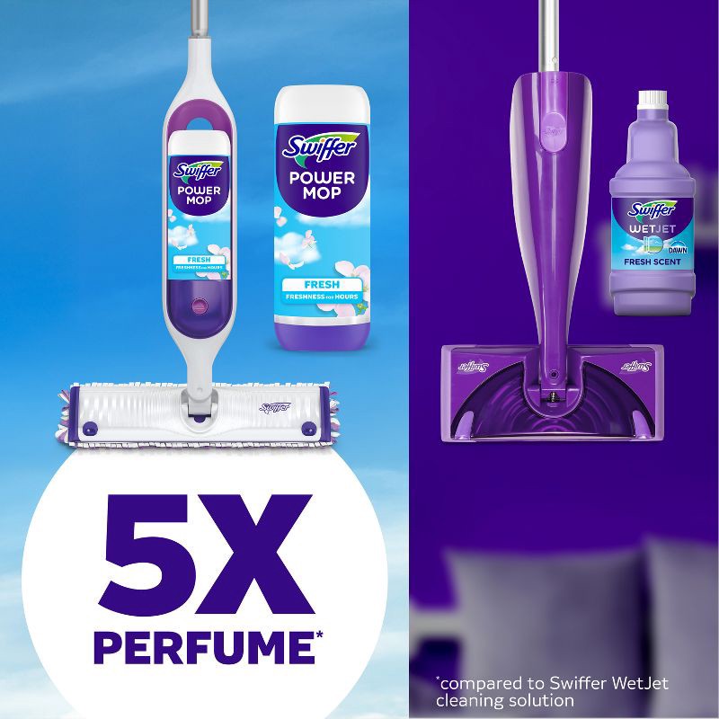 slide 7 of 11, Swiffer PowerMop Mops & Brooms - 4ct, 4 ct