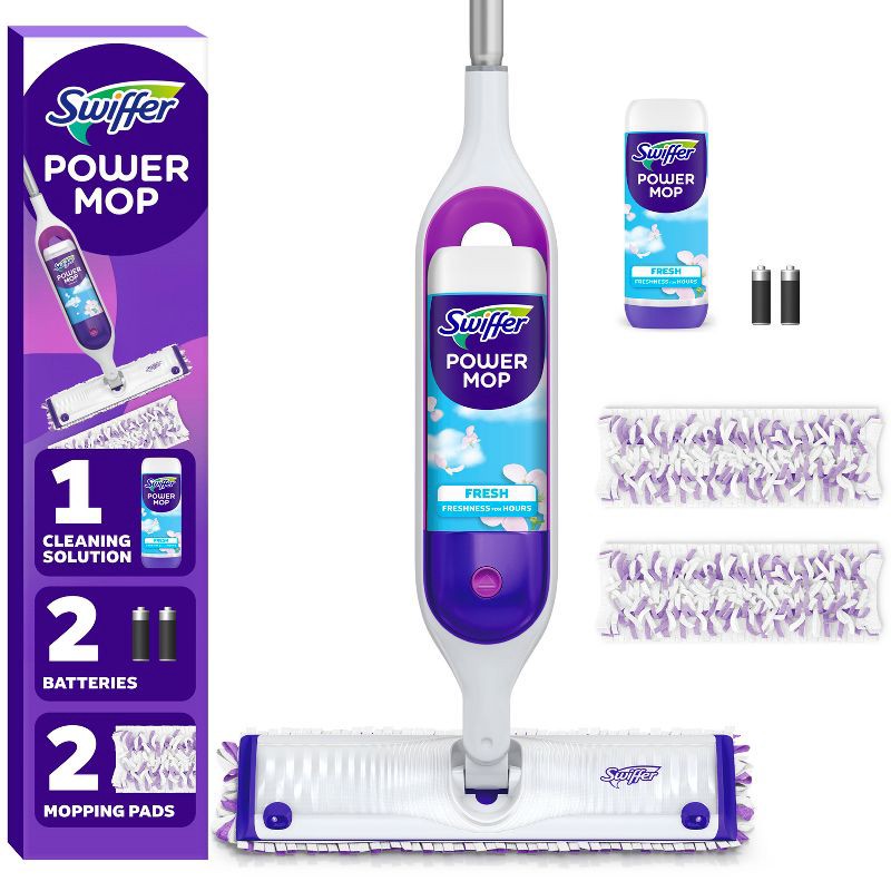 slide 1 of 11, Swiffer PowerMop Mops & Brooms - 4ct, 4 ct