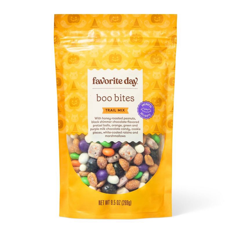 slide 1 of 4, Halloween Boo Bites Trail Mix - 9.5oz - Favorite Day™, 9.5 oz