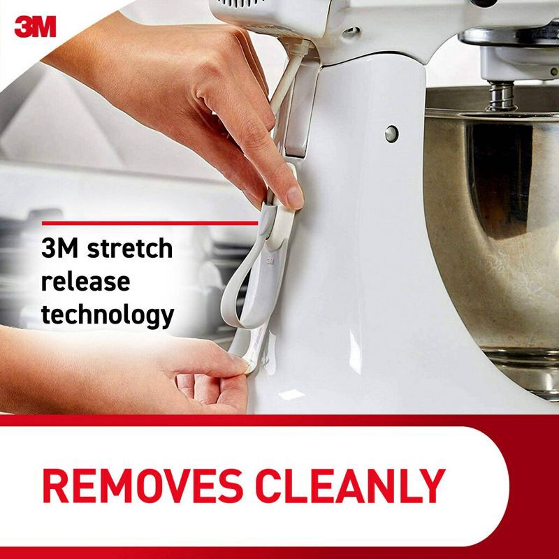 slide 8 of 11, Command 2pk Damage-Free Hanging Multipurpose Cord Bundlers White Holiday Decoration, 2 ct