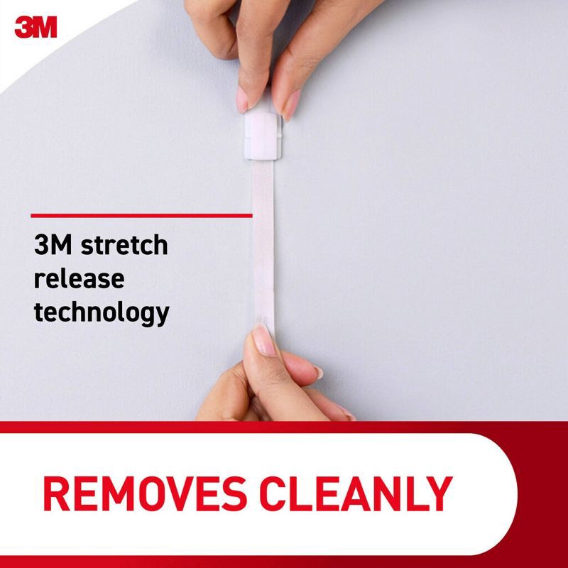 slide 8 of 14, Command College Dorm Kit: Adhesive Hooks & Hangers, 42-Piece Set, Plastic, White, 1 ct