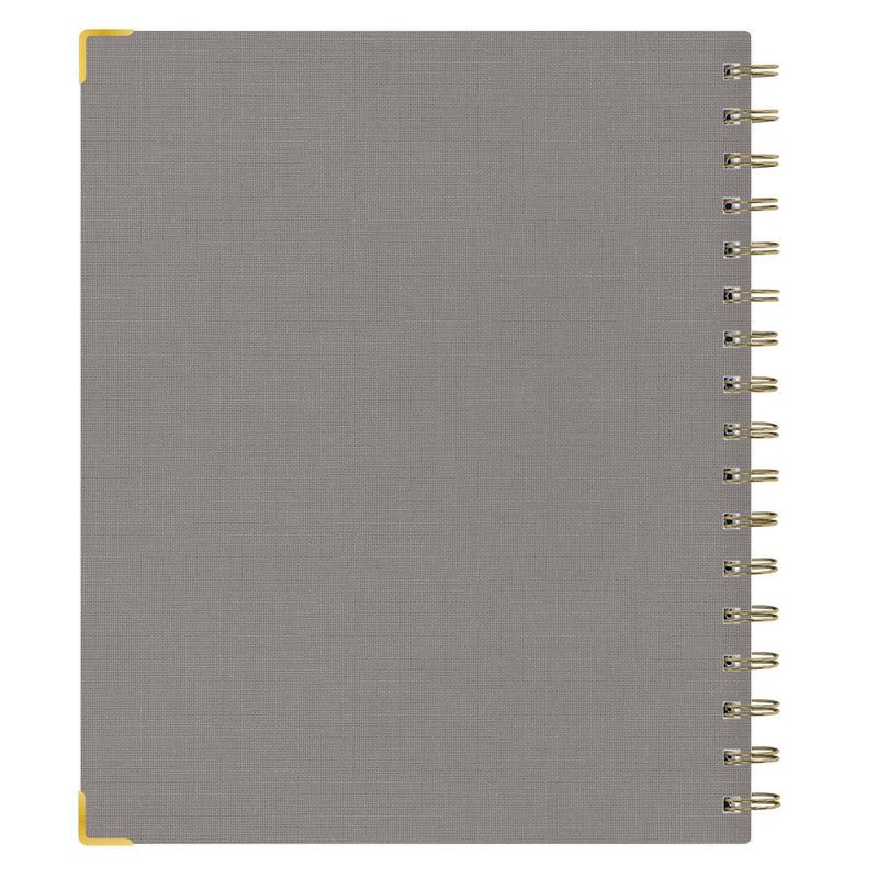 slide 3 of 13, The Everygirl Planner 2025 Weekly/Monthly Planner 9.25"x8.07" 30 Day Challenge Solid Charcoal: Adult Wire-Bound Stationery, 1 ct