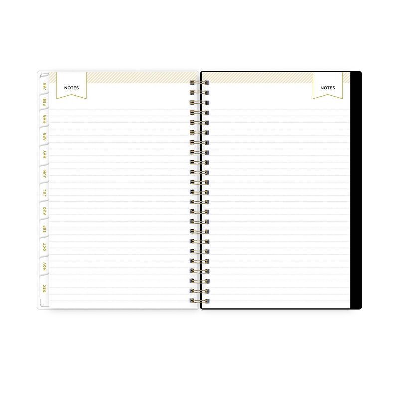 slide 11 of 15, Day Designer 2025 Weekly/Monthly Planner 8.15"x5.91" Wirebound Rose Garden: Adult Agenda, Tabs, Paper, January-December, 1 ct