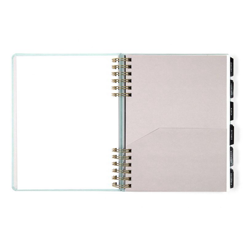 slide 4 of 13, Altitude 2024-25 Weekly/Monthly Planner 8"x10" Seafoam Blue: Spiral Binding, Paper, Adult & Teen Calendar, 1 ct