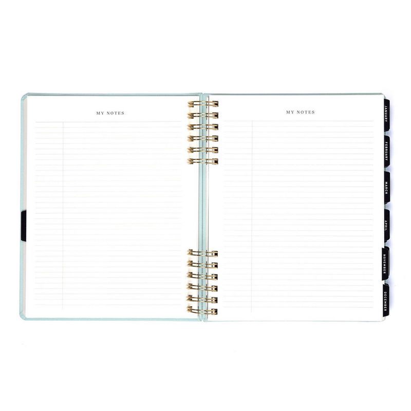 slide 9 of 13, Altitude 2024-25 Weekly/Monthly Planner 8"x10" Seafoam Blue: Spiral Binding, Paper, Adult & Teen Calendar, 1 ct