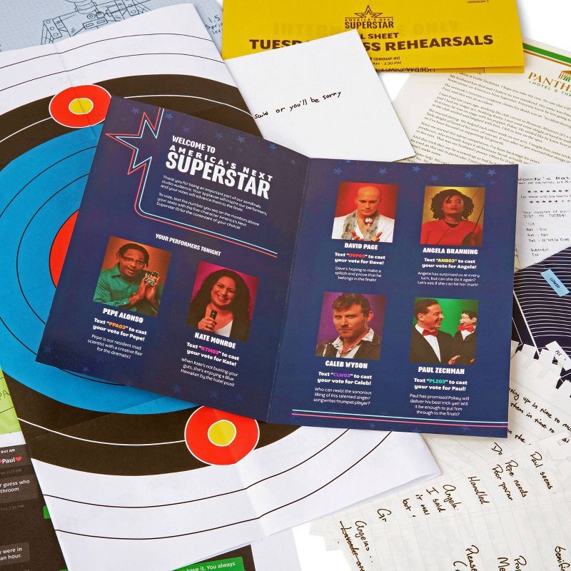 slide 3 of 8, Hunt A Killer The Final Act Murder at the Talent Show Mystery Game, 1 ct