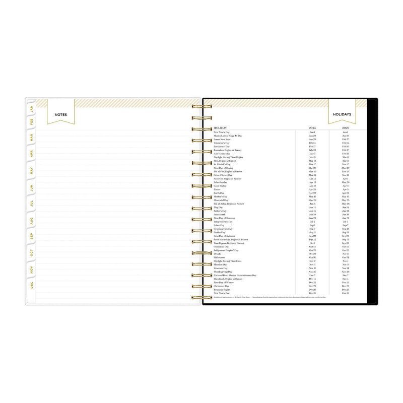 slide 13 of 15, Day Designer 2025 Daily/Monthly Planner 10.16"x9.49" Wirebound Rose Garden: Adult Stationery, Tabs, 8x10, January-December, 1 ct