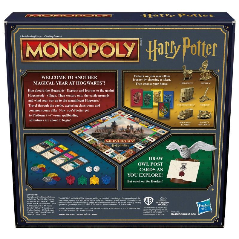 slide 8 of 10, Monopoly Harry Potter Board Game, 1 ct
