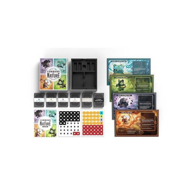 slide 2 of 3, Command Of Nature Base Game: TeeTurtle Creative Thinking Role Playing 2-4 Players Board Game, 1 ct