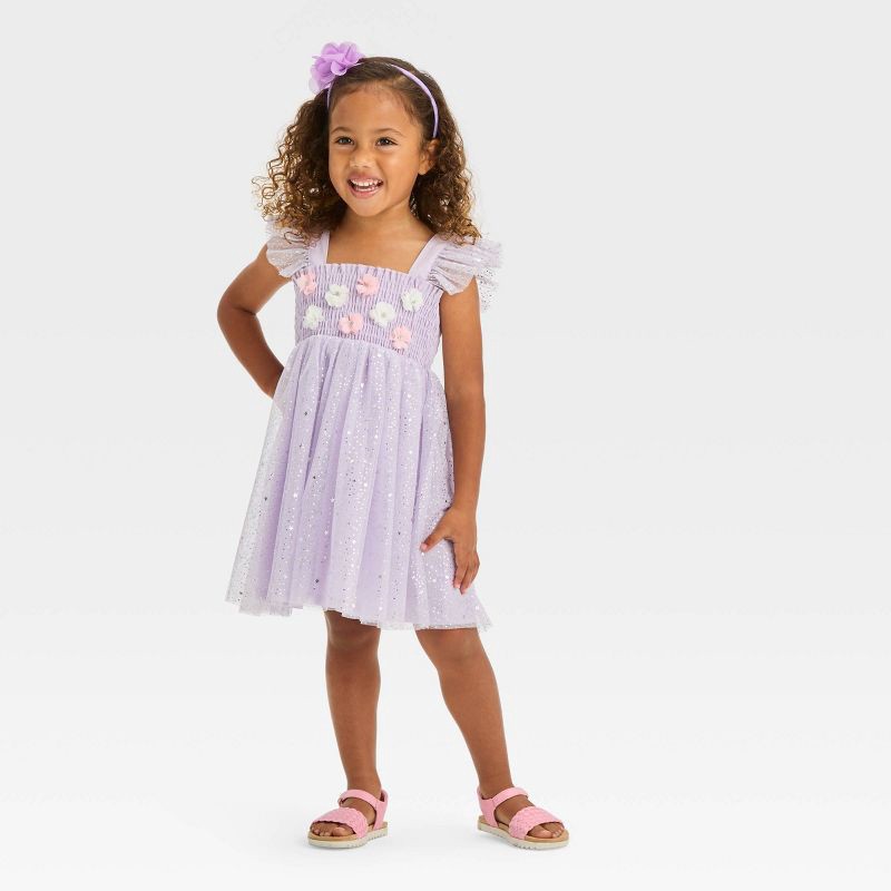 slim fit dress slacks Falling Leaves Dress Size 3T – Shop Marigold Girl main image 1