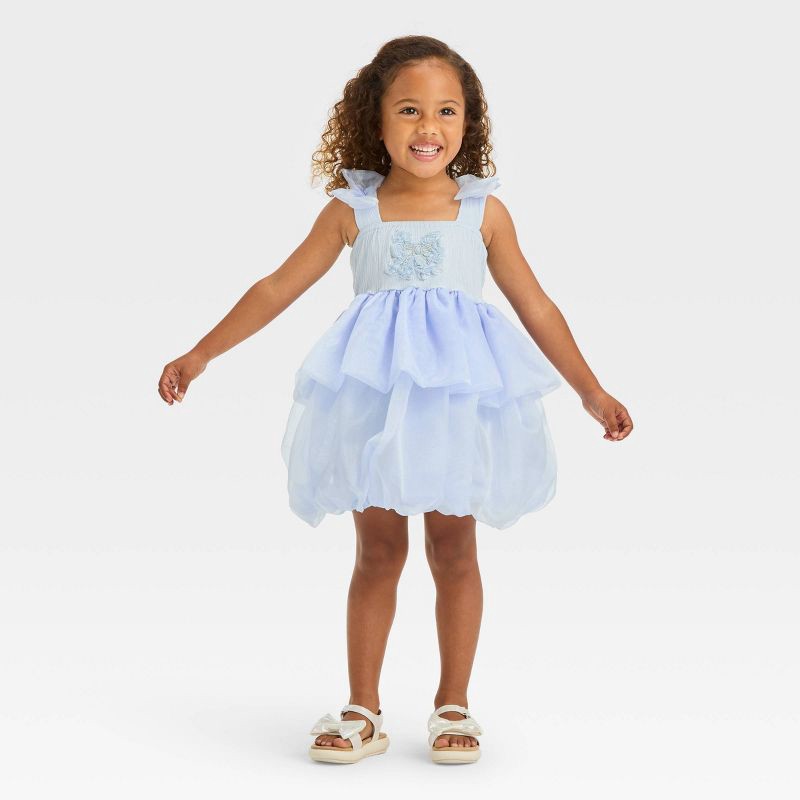 Mad Engine Toddler Girls' Audrey Camille Tutu Dress - Light Blue 2T 1 ct |  shipt