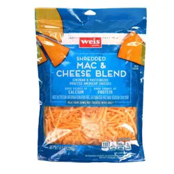Weis Quality Mac and Cheese Shredded Cheese - 8 oz