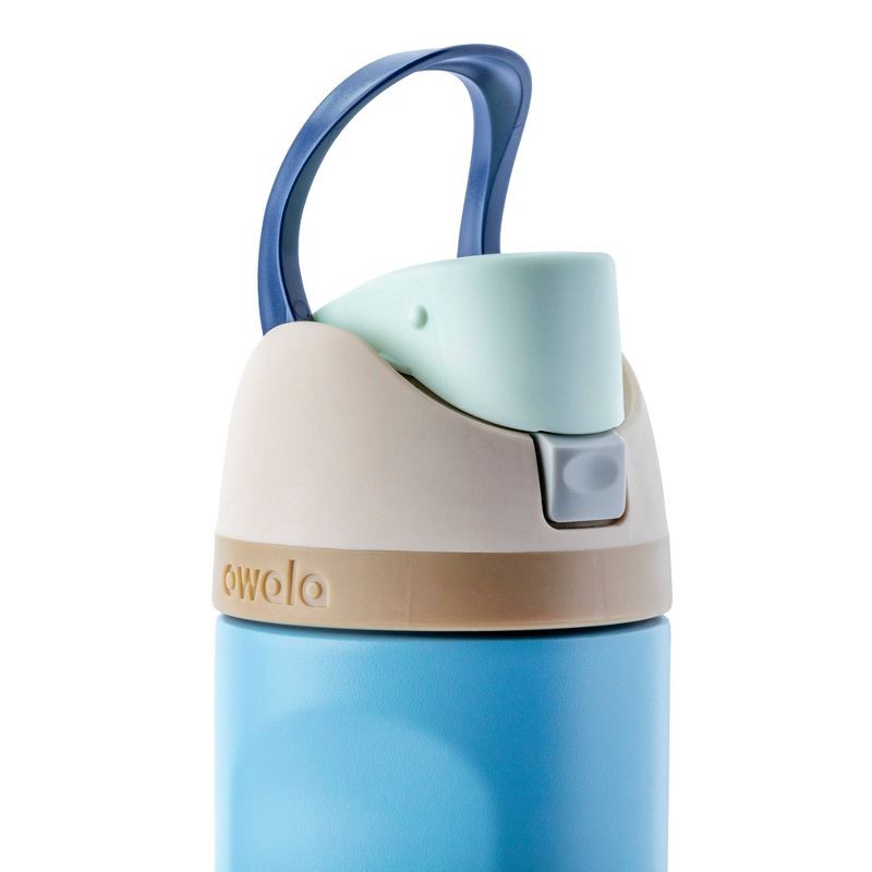 slide 4 of 5, Owala 16oz Kids' FreeSip Stainless Steel Water Bottle - Rocky Shore, 16 oz