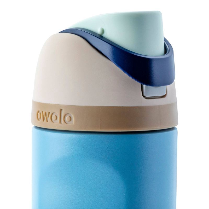 slide 5 of 5, Owala 16oz Kids' FreeSip Stainless Steel Water Bottle - Rocky Shore, 16 oz